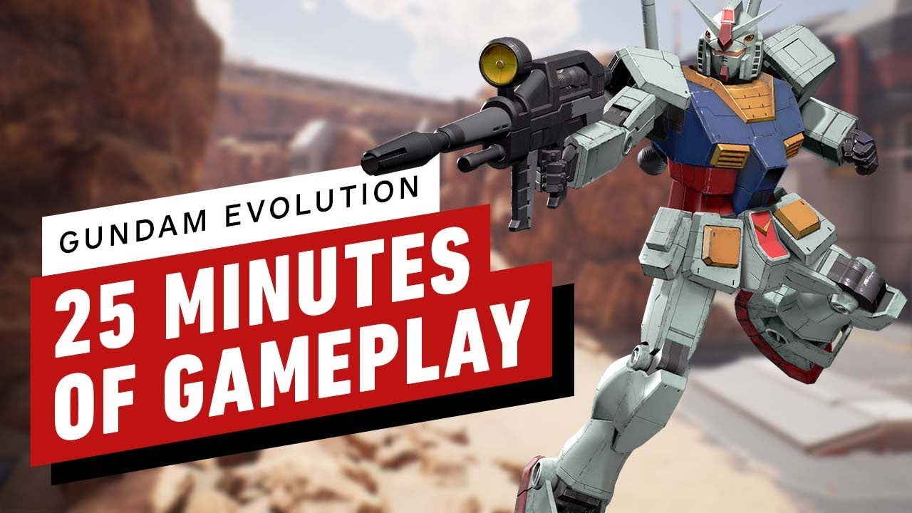 25 Minutes of Gundam Evolution Gameplay (Network Test)