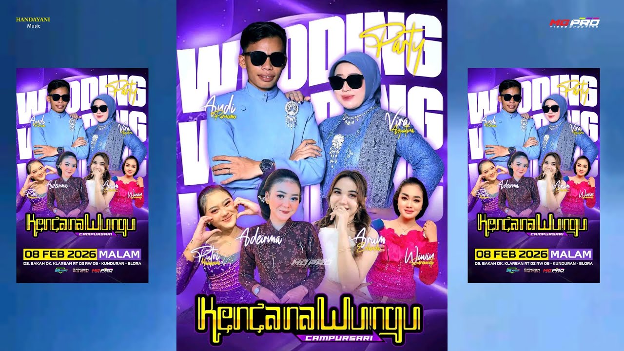 📡KENCANA WUNGU Capmursari◇Wedding ANDI Dengan VIRA◇Klarean-Kunduran◇96 AUDIO 8 Februari 2026