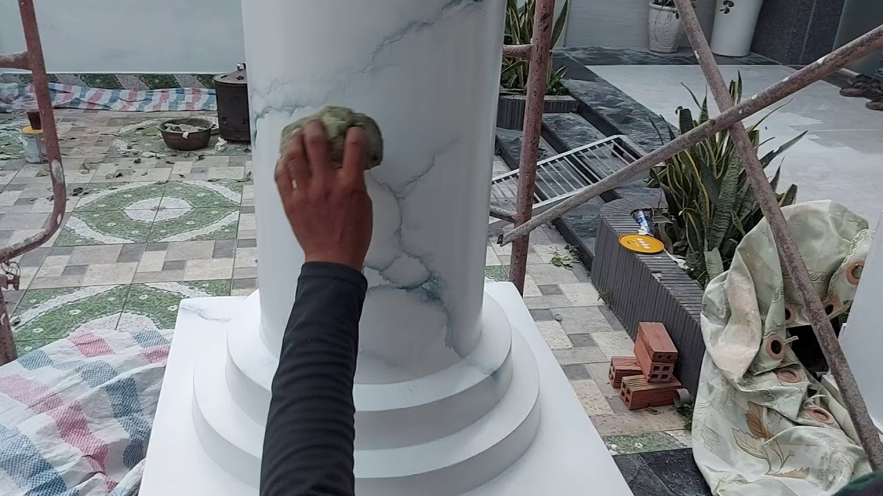 sơn giả đá cẩm thạch dễ làm nhất năm 2021 tại biên hòa,bình dương,bình phước,tphcm 0987076059