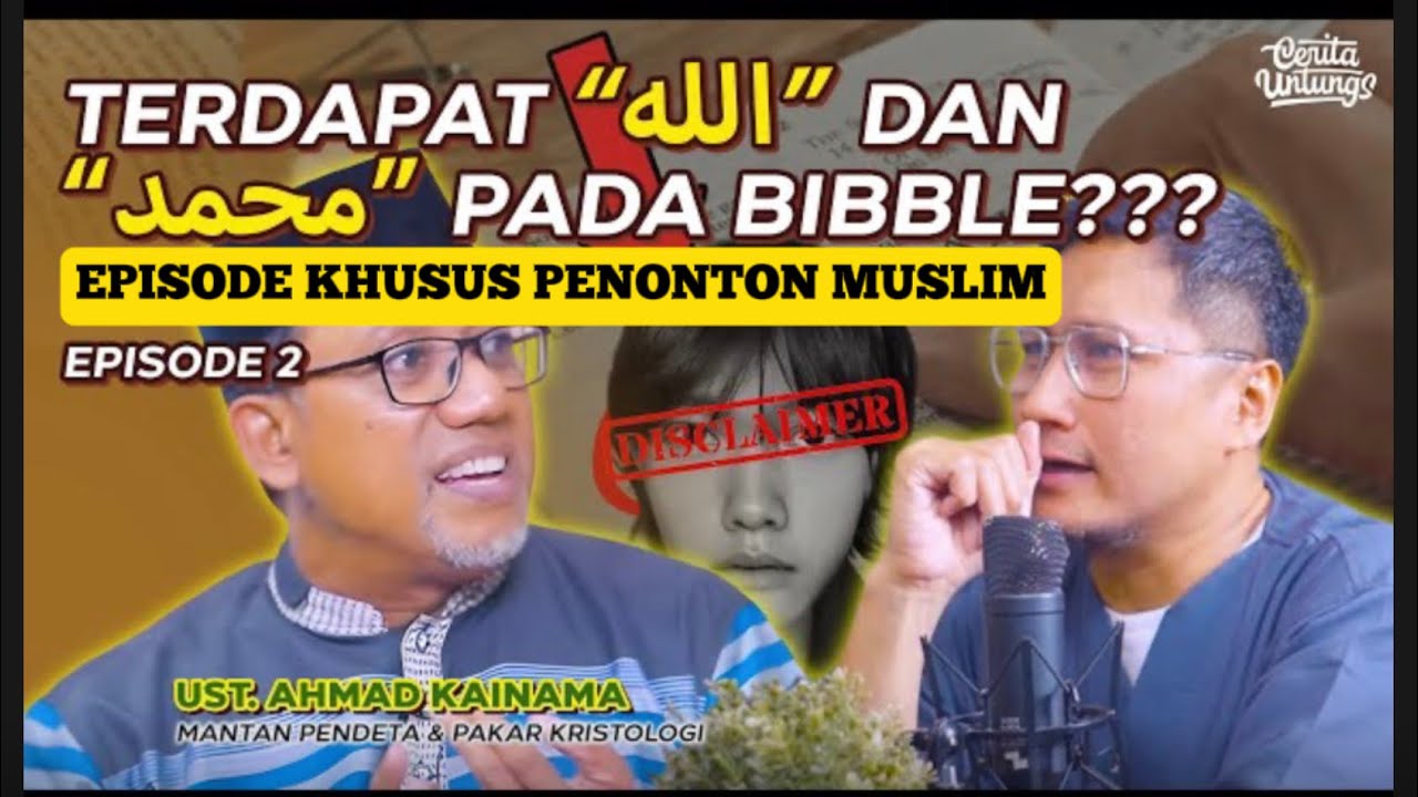 INDAHNYA, BUKTI KESAMAAN BIBLE KUNO DENGAN ISLAM (hak jawab Reaction ELIA) PART 2 - UST. KAINAMA