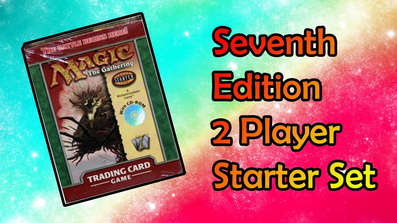 MTG - Seventh Edition 2 player starter set opening