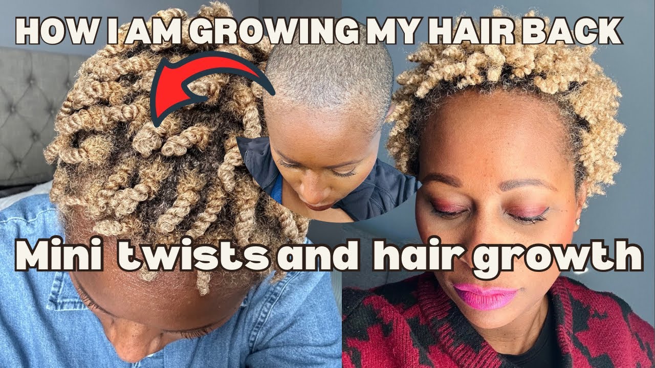 “Mini Twists for  length Retention! My Journey so far !”