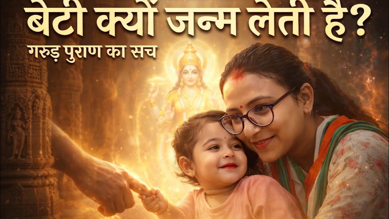 बेटी का जन्म कौन सा कर्ज बाप का उतारने के लिए होता है !! Garud puran !! dharmik kahani hindi