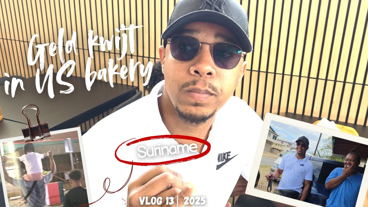 SURINAME VLOG #13 - GELD KWIJT IN US BAKERY 🇸🇷
