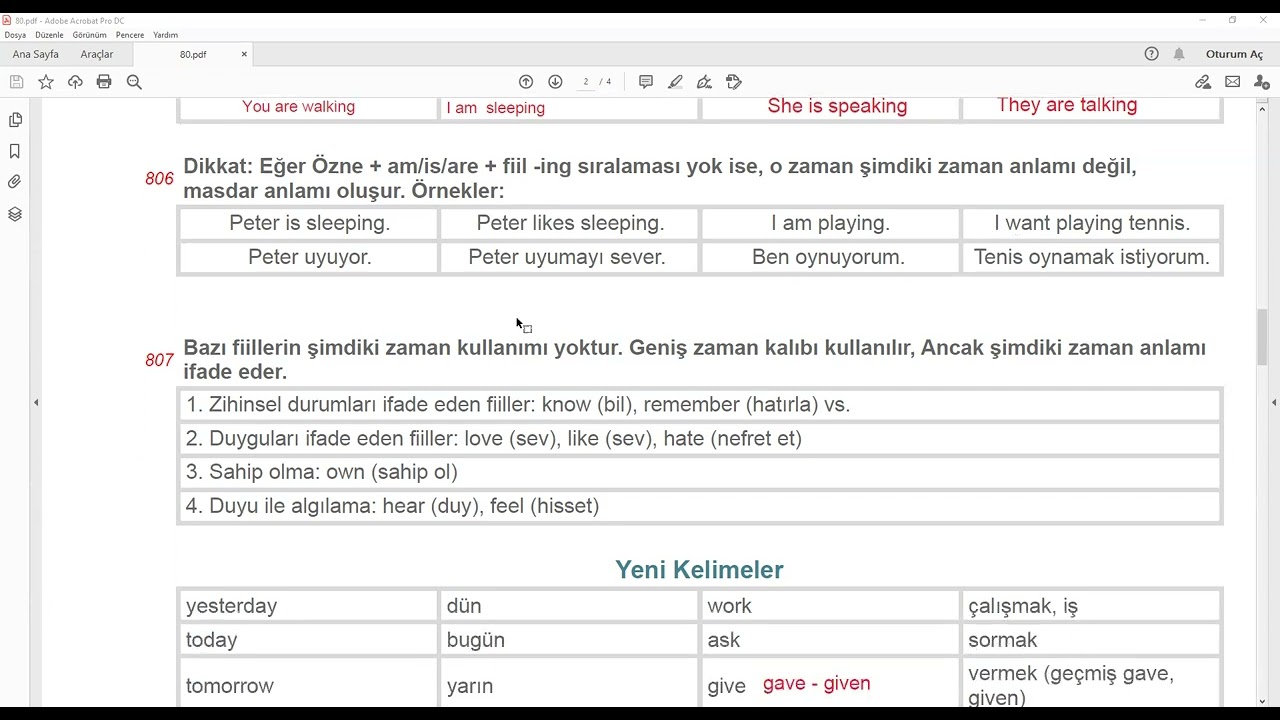 whatenglish 8  hafta