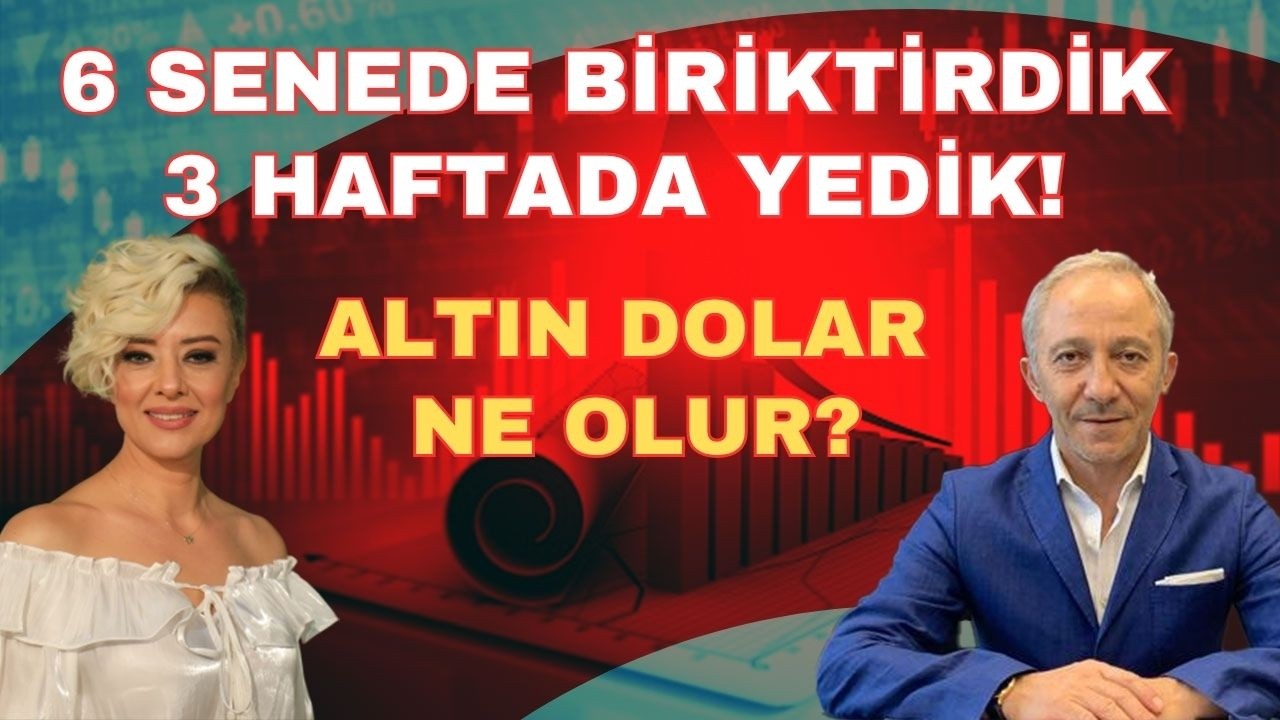 ALTI SENDE BİRİKTİRDİK &Uuml;&Ccedil; HAFTADA YEDİK! ALTIN DOLAR NE OLUR?