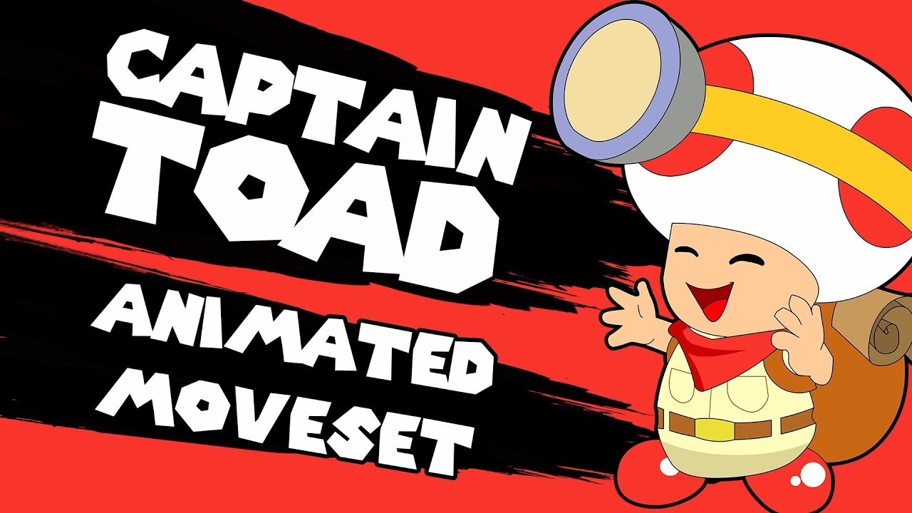 Captain Toad Moveset (Animated) - Super Smash Bros Ultimate