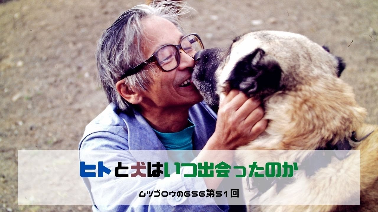 第51回　人と犬はいつであったのかー序章ー