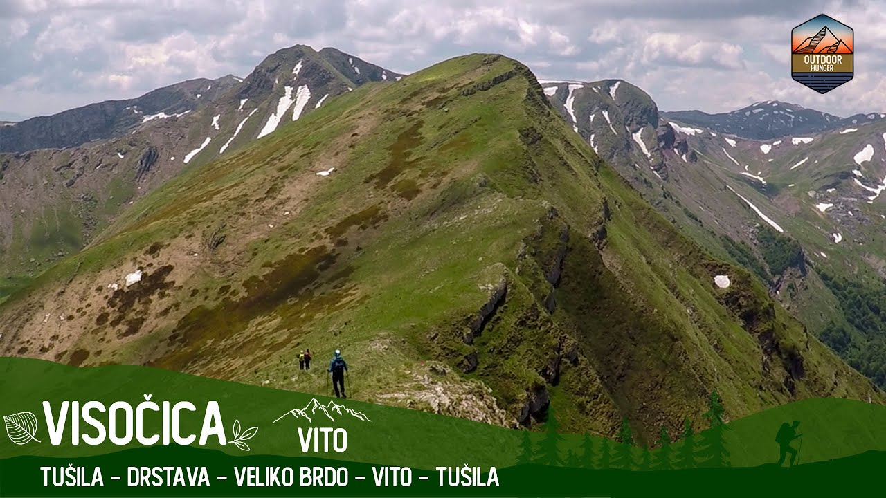 Visocica: Tušila - Drstava (1808nmv) - Veliko Brdo - Vito (1960mnv) - Tušila / 2021