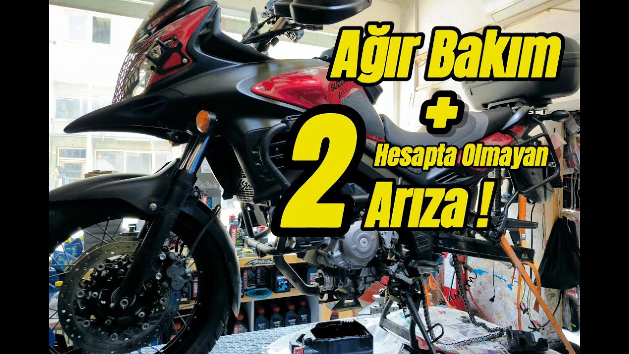 Uzun Yol Öncesi Sürpriz Arızalar ! | Ne kadar Tuttu? | Suzuki vstrom dl 650 xt