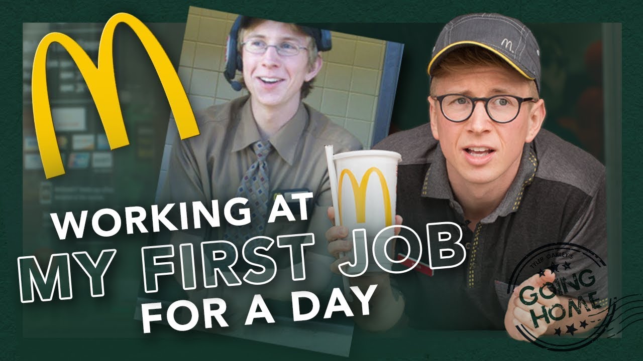 working a day at my first job (McDonalds)