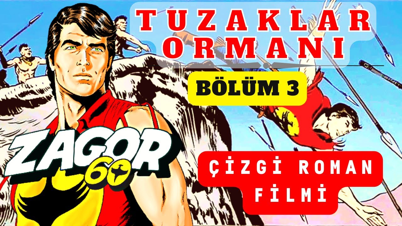 ZAGOR - TUZAKLAR ORMANI | SESLİ ÇİZGİ ROMAN FİLMİ | Bölüm 3 | Zagor Tam Macera | Kovboy Filmi