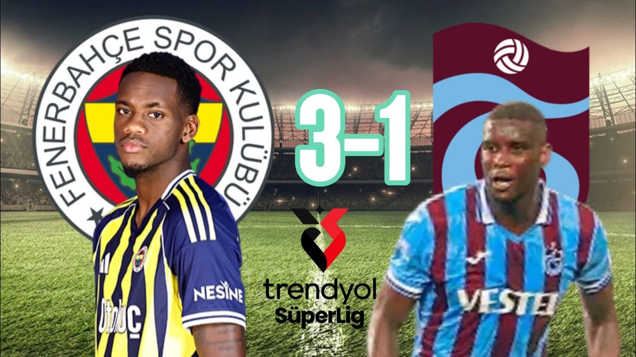 Fenerbahçe-Trabzonspor Maçını FC 25'de Simule Ettim/Trendyol Süper Lig/FC 25