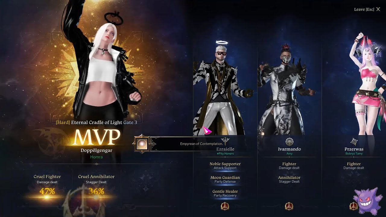MVP 47% Kayangel Hard Gate 3 Full Moon Souleater 1590 Cruel Fighter