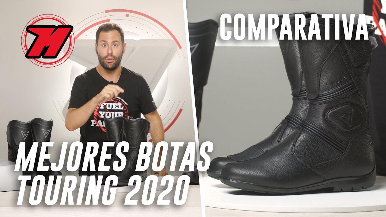 TOP 5 mejores BOTAS MOTO TOURING. ¿Cuál es la mejor de todas? 🤔
