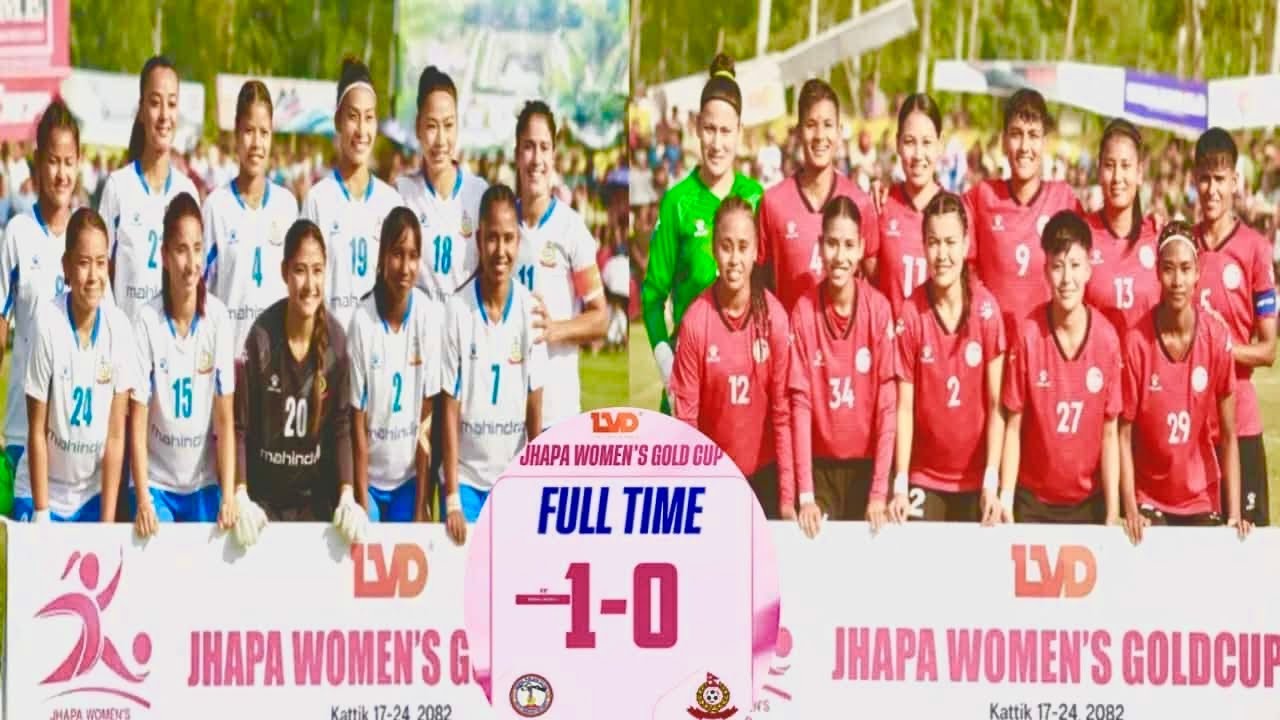 APF VS NPC /JHAPA WOMAN”S GOLD CUP 2025 FINAL/KAHA DEKHI AYO YETI DERAI MANXE 14000+😱 Vlog:75