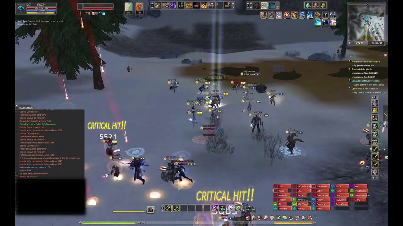 Vuelvo a PvP 30 Shaiya Fawkes