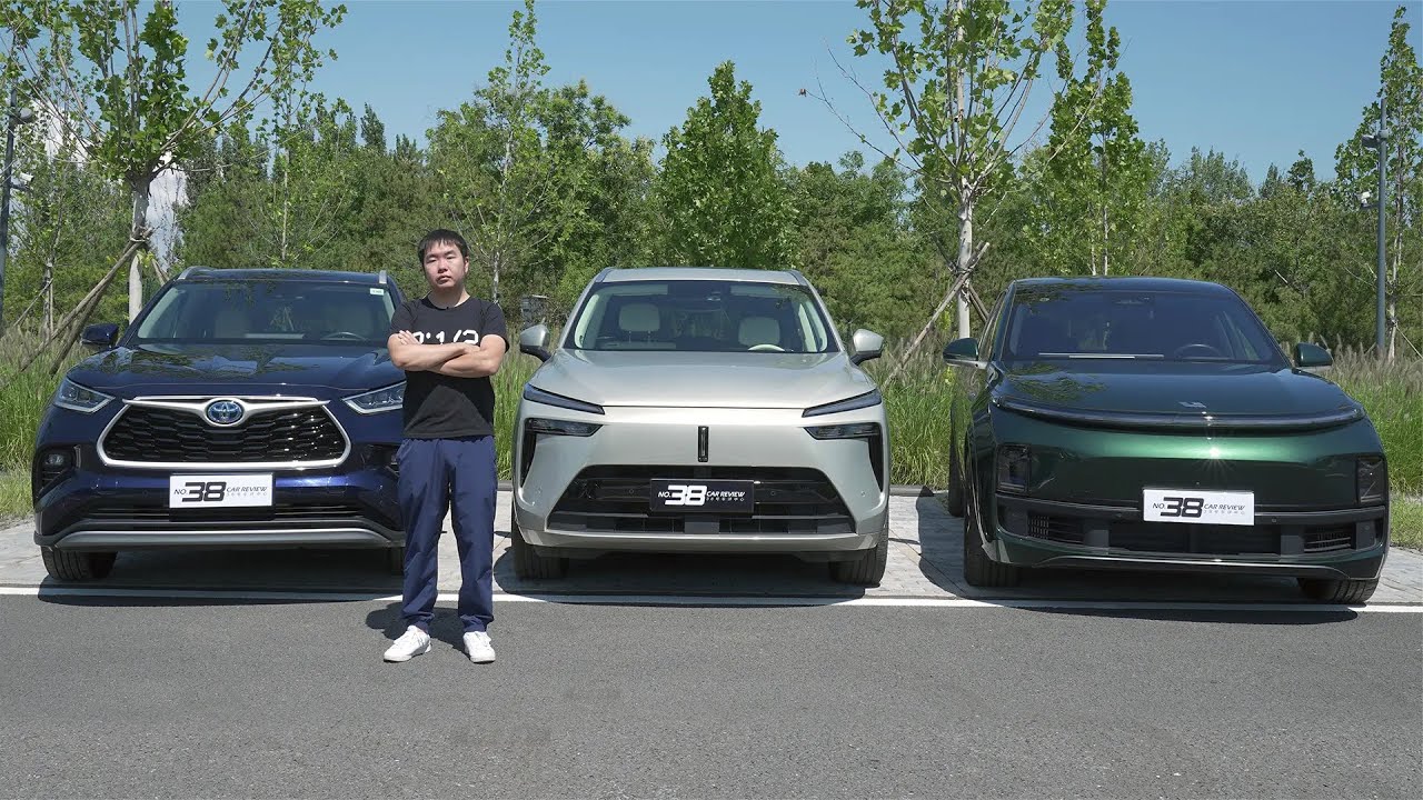 38号车评中心 - 魏牌蓝山 vs 理想L8 vs 丰田汉兰达 三台SUV究竟如何选