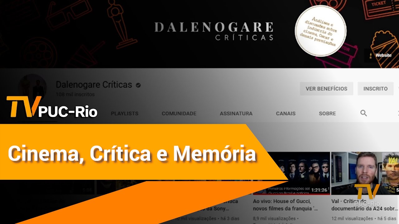 TV PUC-Rio: Uma conversa com o historiador e crítico cinematográfico Waldemar Dalenogare