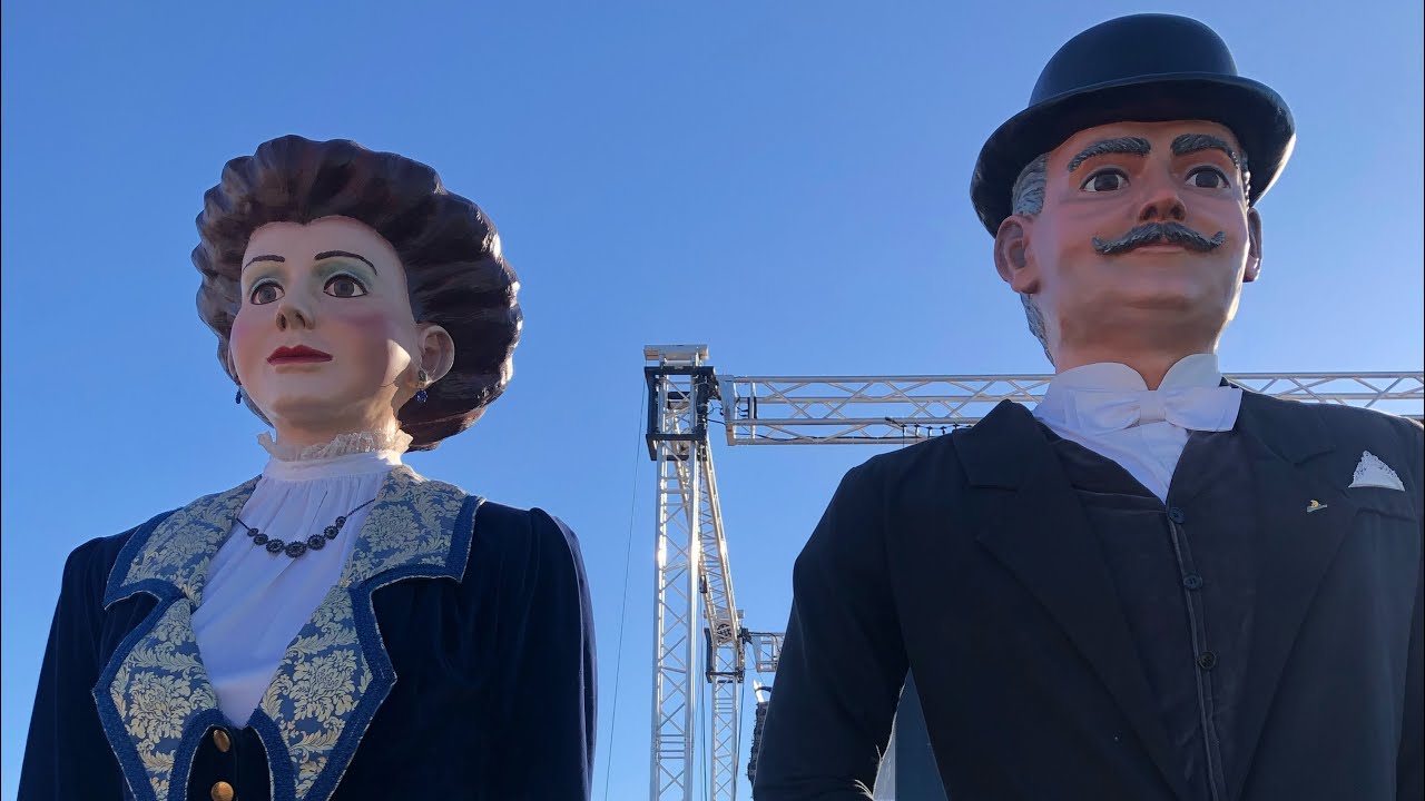 Gegants i capgrossos petits del Morell - Fira de Nadal 2023