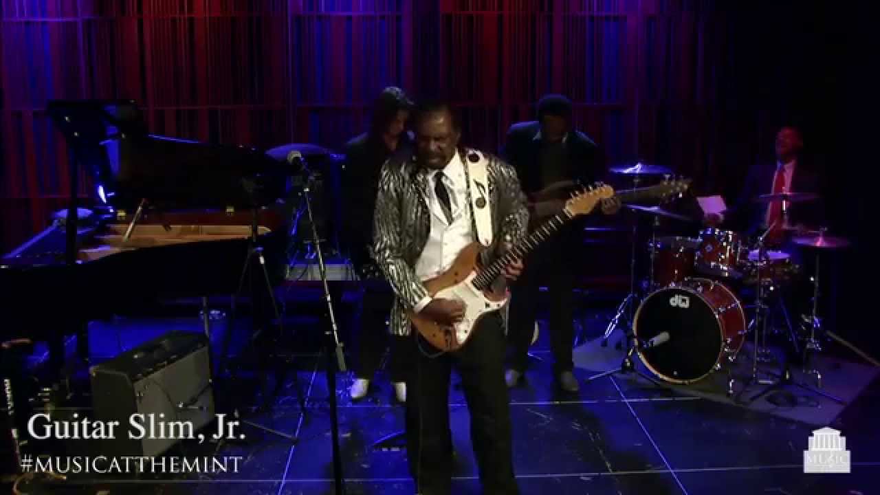 Guitar Slim, Jr performs 
