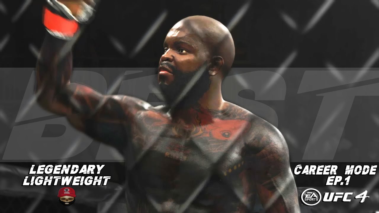 How To Create The Best Fighter In UFC 4 | EA Sports UFC 4 Lightweight Career Mode Gameplay