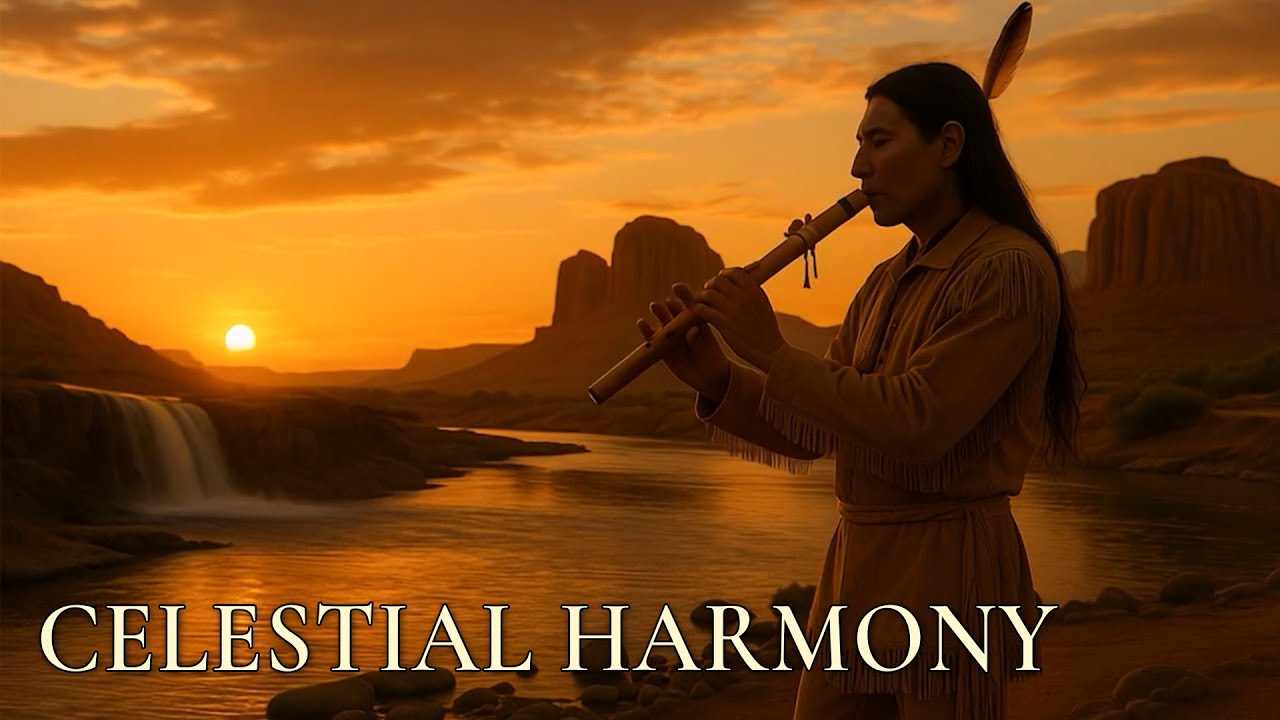 Celestial Harmony - Native American Flute Music 432 hz for Stress Relief, Focus, and Inner Peace