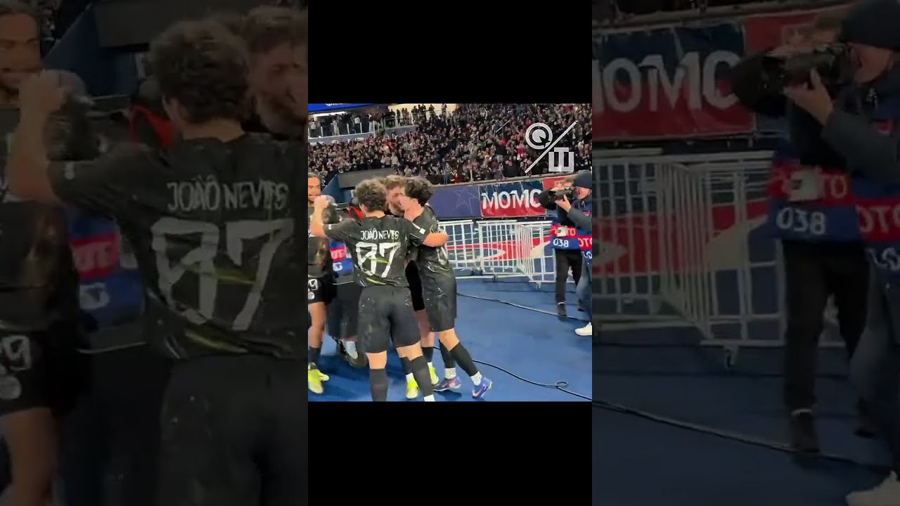 ПРАЗДНОВАНИЕ ГОЛА ВИТИНЬИ В МАТЧЕ ПСЖ - «ЧЕЛСИ»! #лигачемпионов #псж #витинья