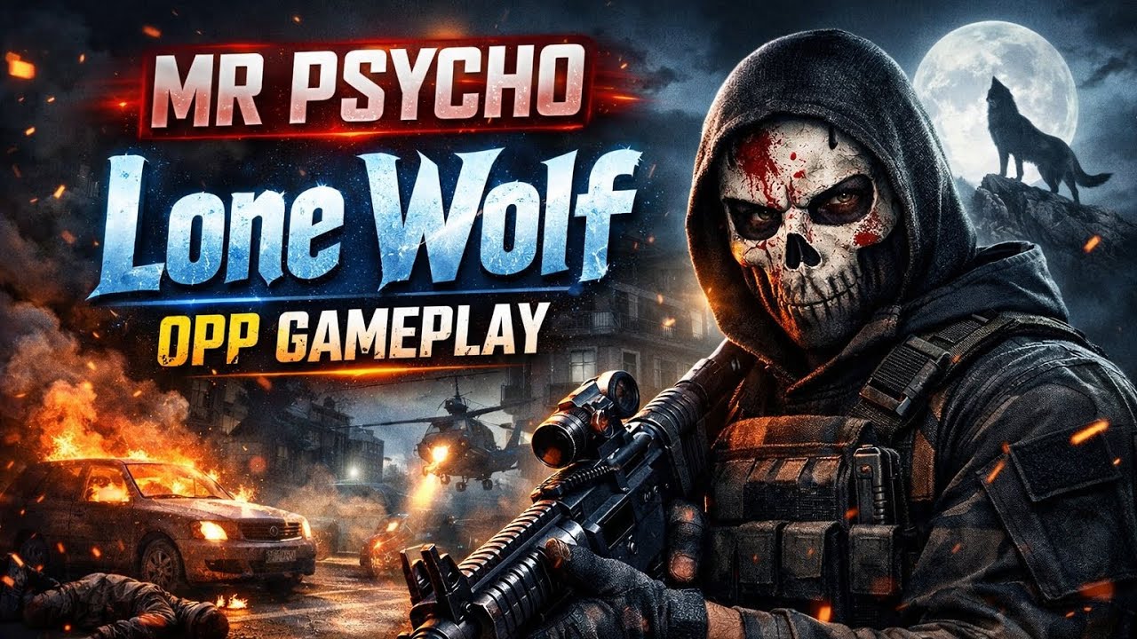 MR PSYCHO Lone wolf opp gameplay ☠️☠️☠️