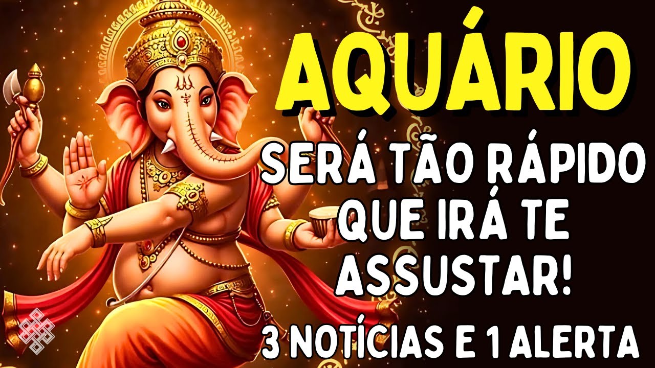 AQUÁRIO ♒ SERÁ TÃO RÁPIDO QUE IRÁ TE ASSUSTAR!!😱 UM HOMEM TENTA SE RESOLVER CONTIGO🔥 3 NOTÍCIAS DO