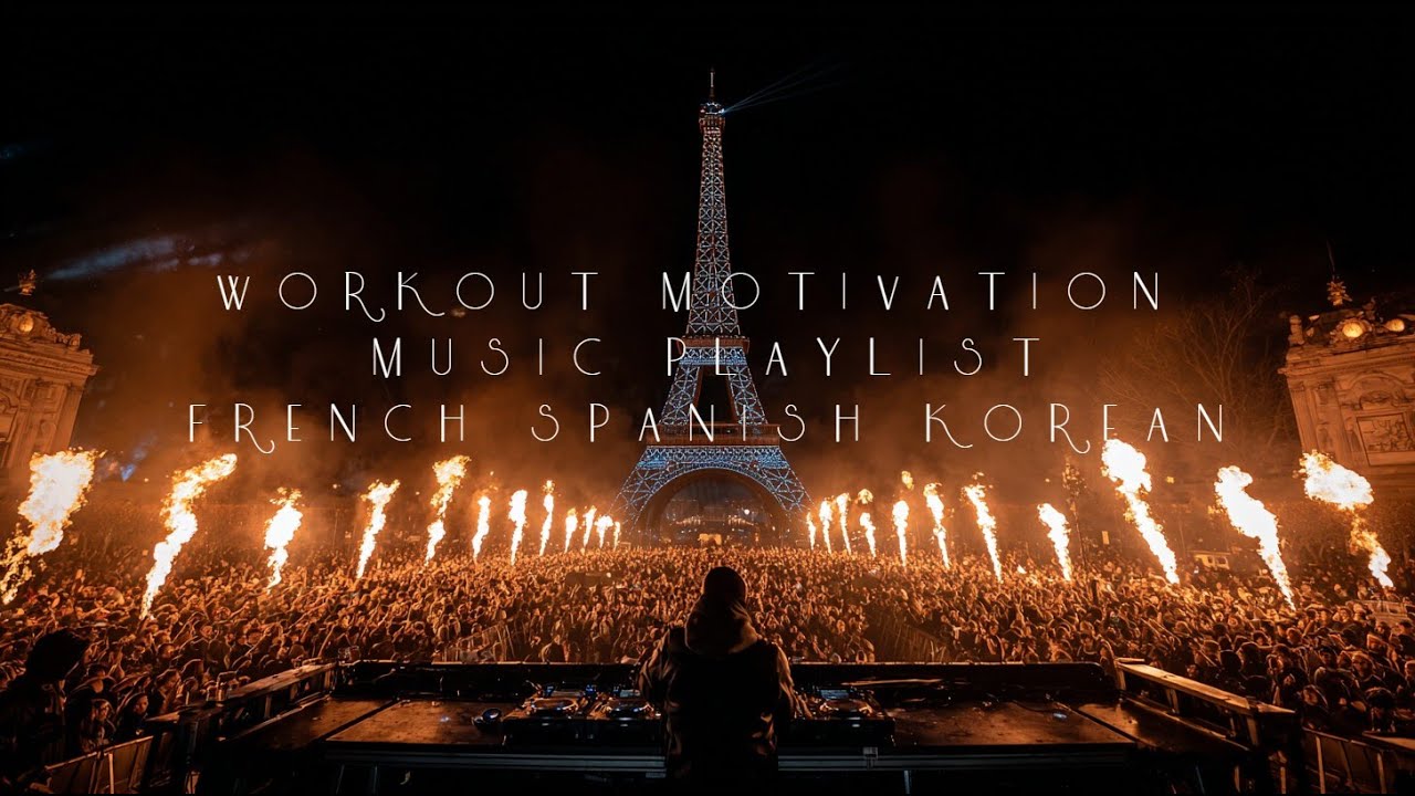Multilingual EDM Workout Mix | French · Spanish · Korean Motivation #motivationmusic