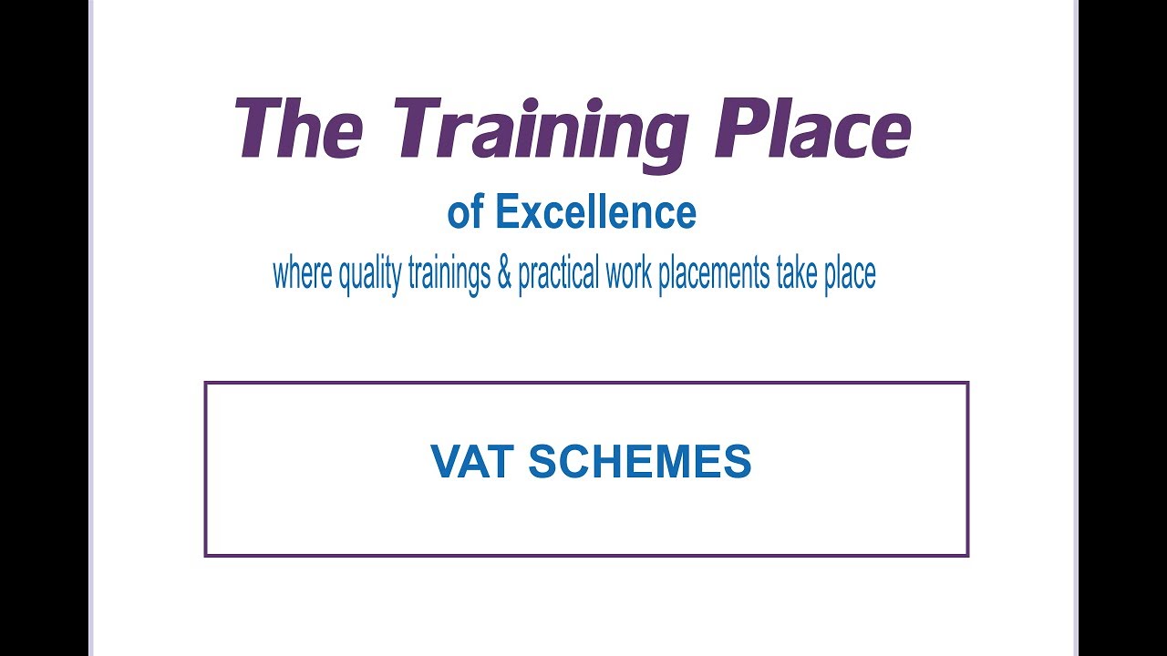 VAT Schemes