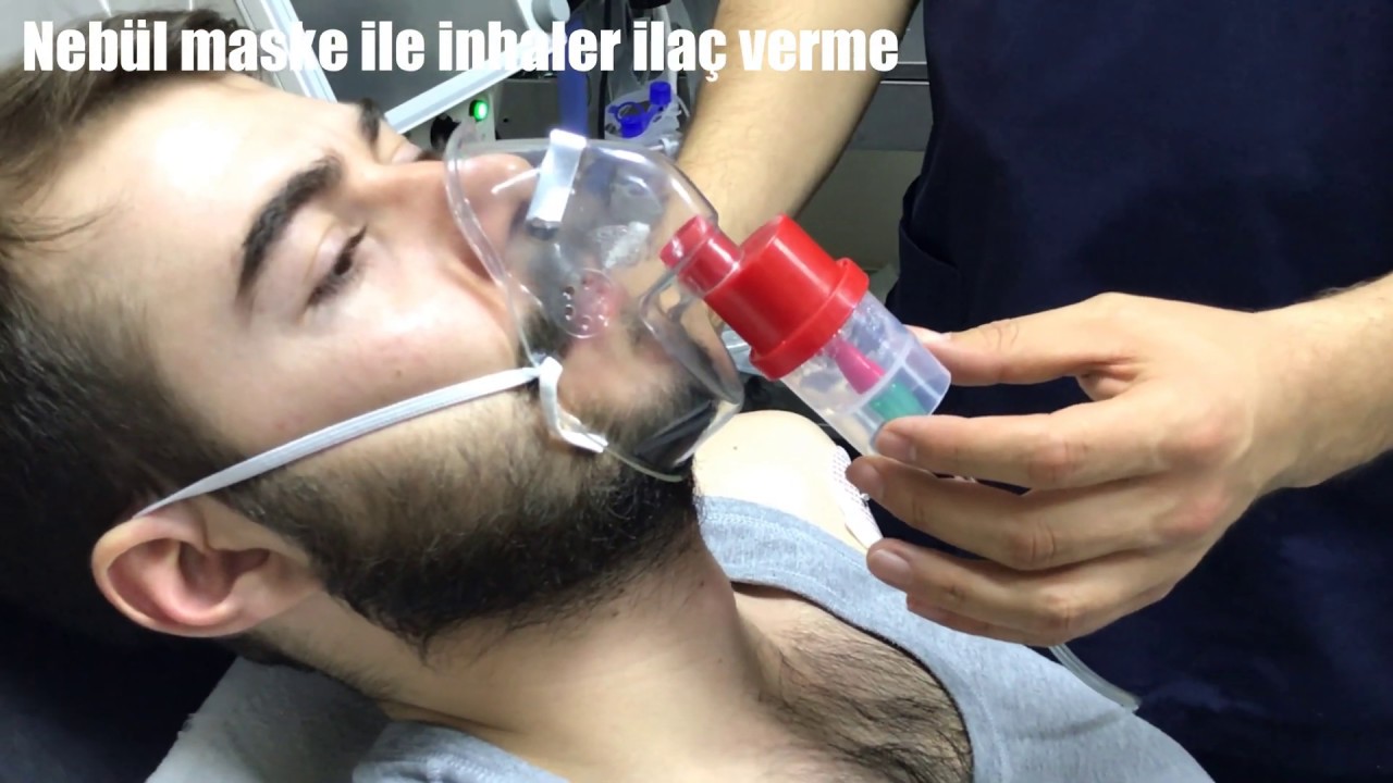 OKSİJEN MASKESİ KULLANILIŞI