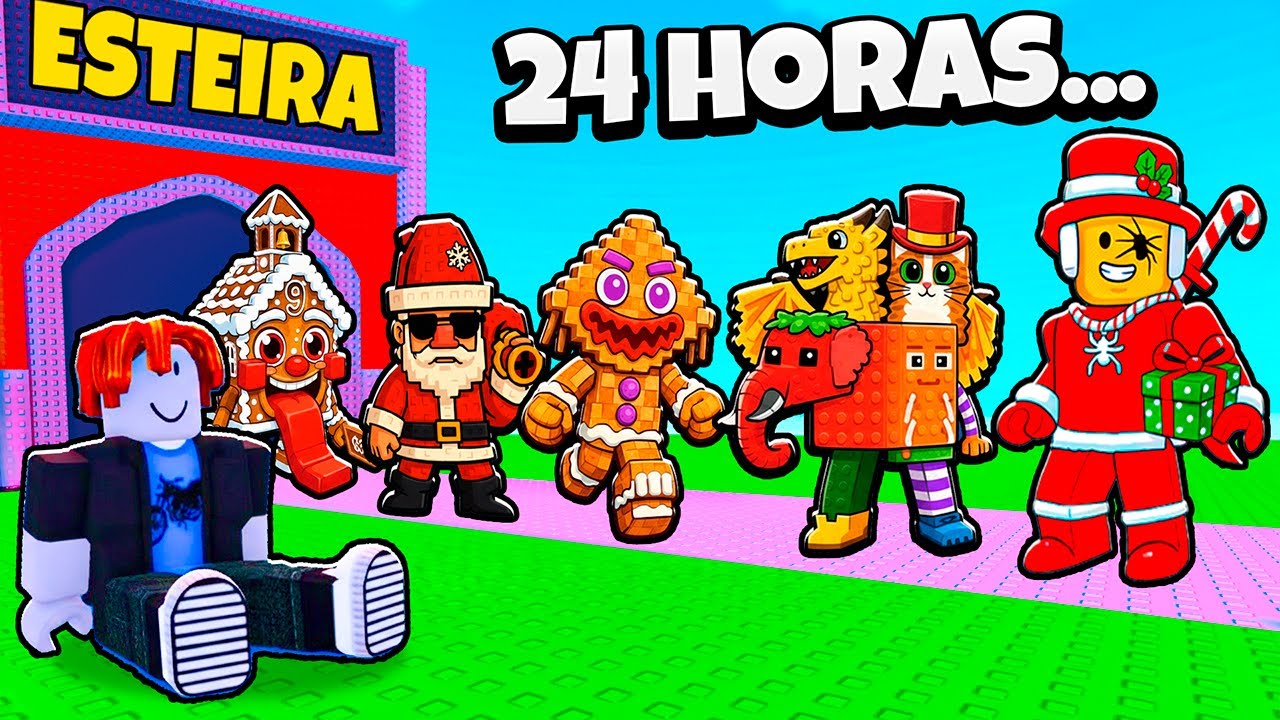 24 HORAS NA ESTEIRA DO FIND THE BRAINROT!!🔥