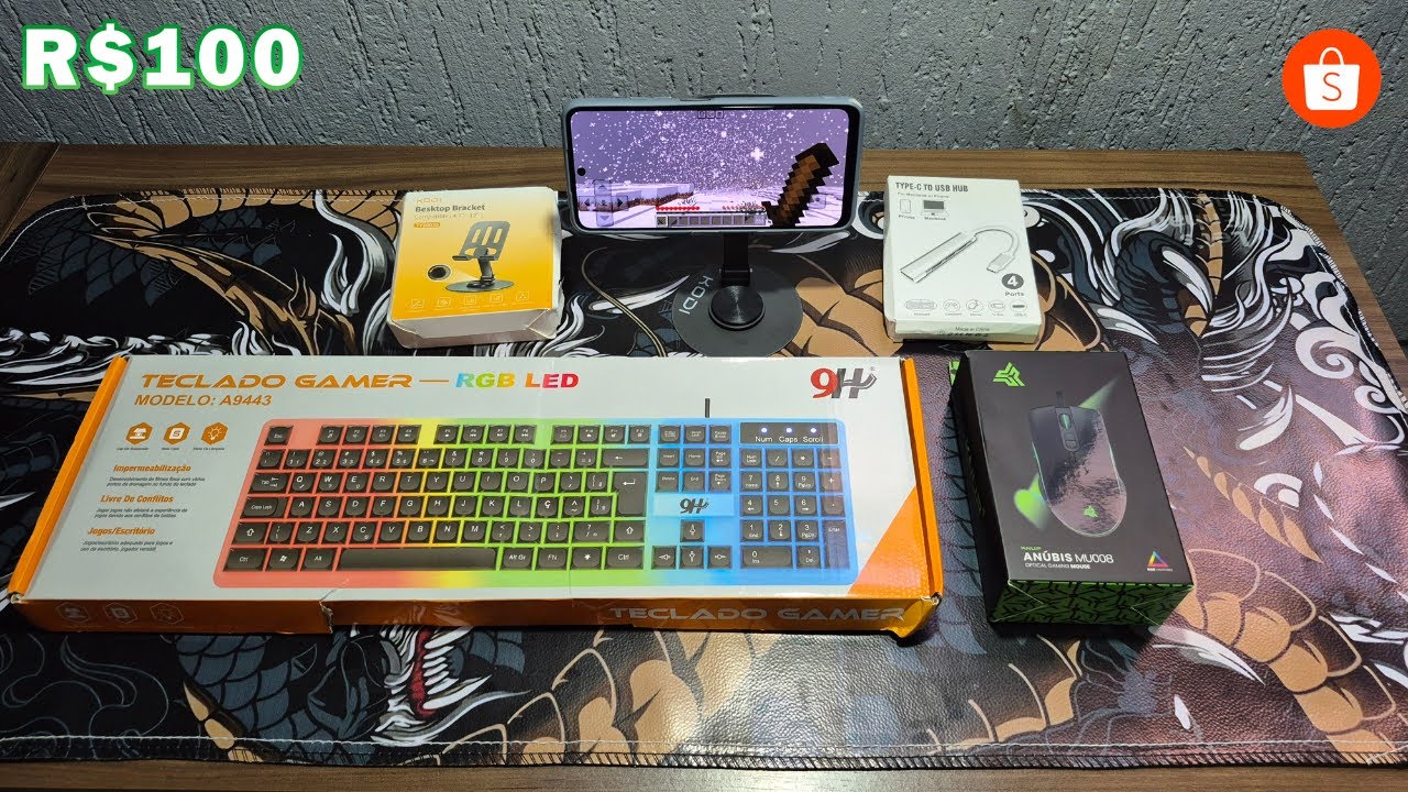 Montei o Melhor Kit Mobilador Barato da Shopee! (Vale apena?)