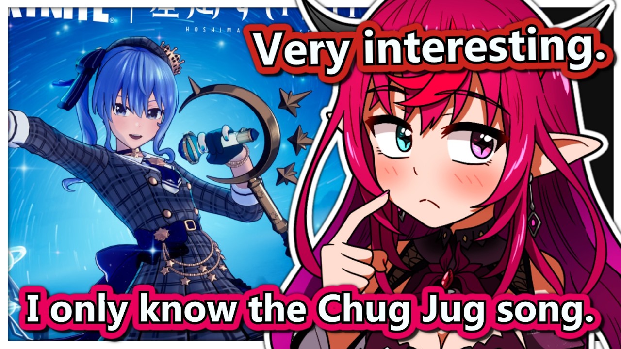 IRyS Reacts To Suisei's Unexpected Appearance In Fortnite!!