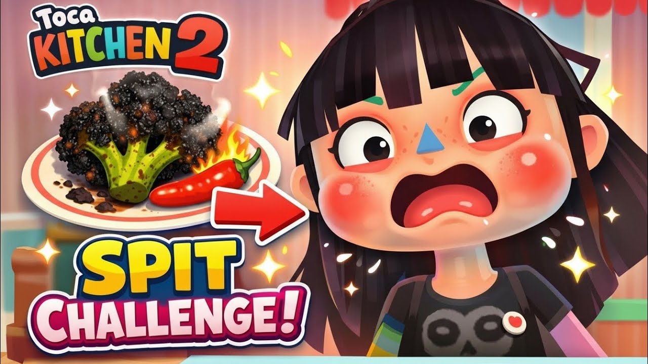 How To Make Toca Spit To Your Screen #tocakitchen2 