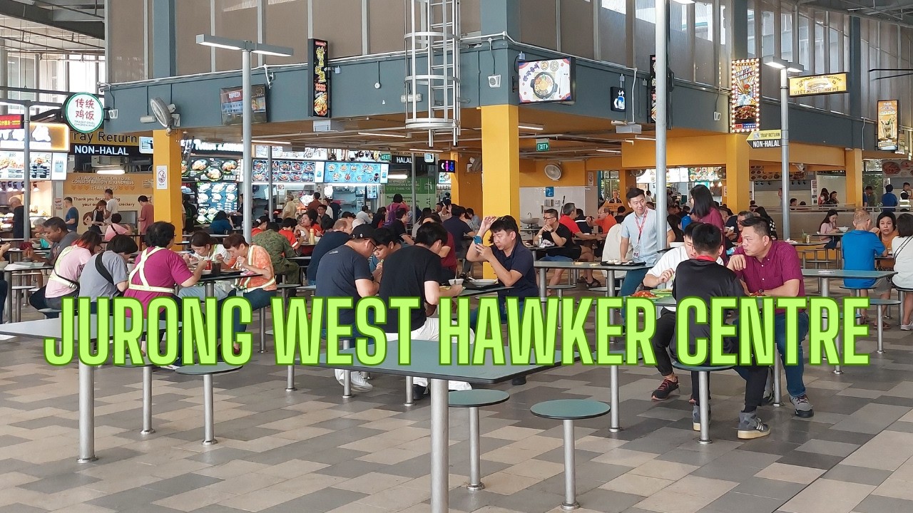 A Quick Tour of Jurong West Hawker Centre | Singapore Street Food