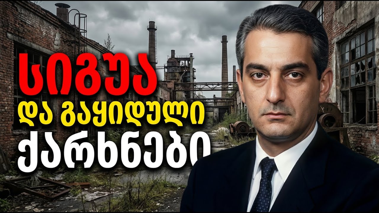 სად გაქრა ქარხნები და დენი? თენგიზ სიგუა - ეკონომიკური ნგრევის არქიტექტორი!