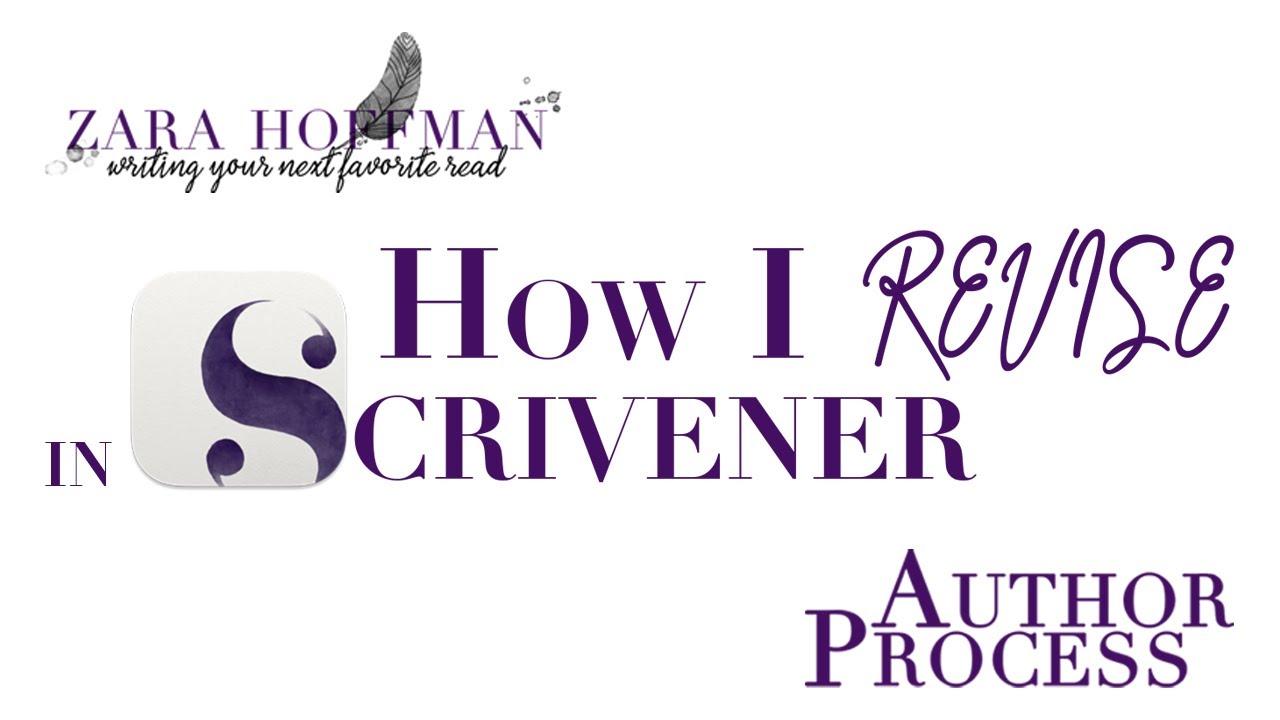 How I #Revise in #Scrivener