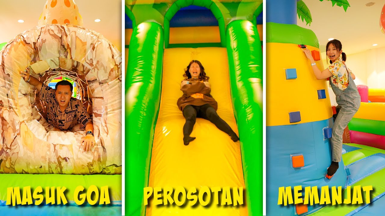 TANTANGAN MAIN EXTREME ISTANA BALON RAKSASA!! SERU BANGET!!