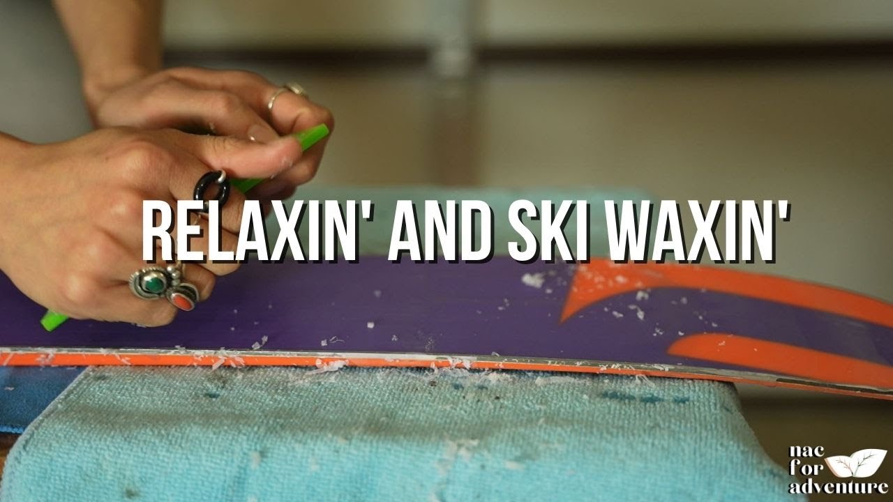 YouTube Video: Relaxing and Ski Waxing // Waxing My Skis ASMR Style