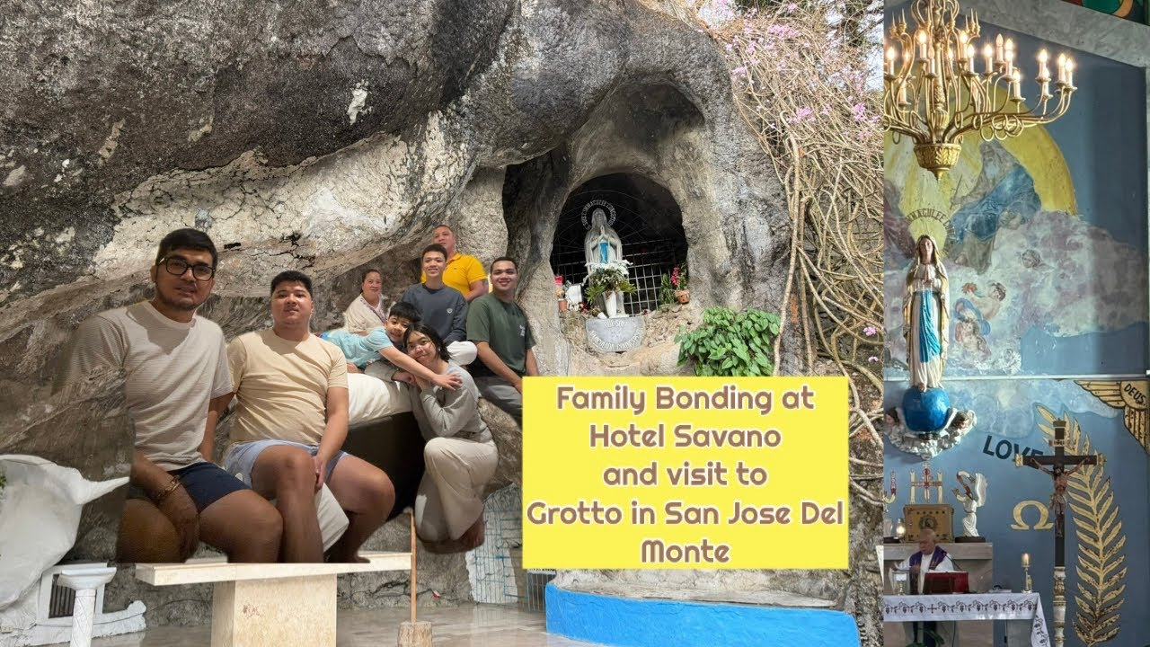 Family Bonding At Savano Hotel And Visit to Grotto in San Jose Del Monte