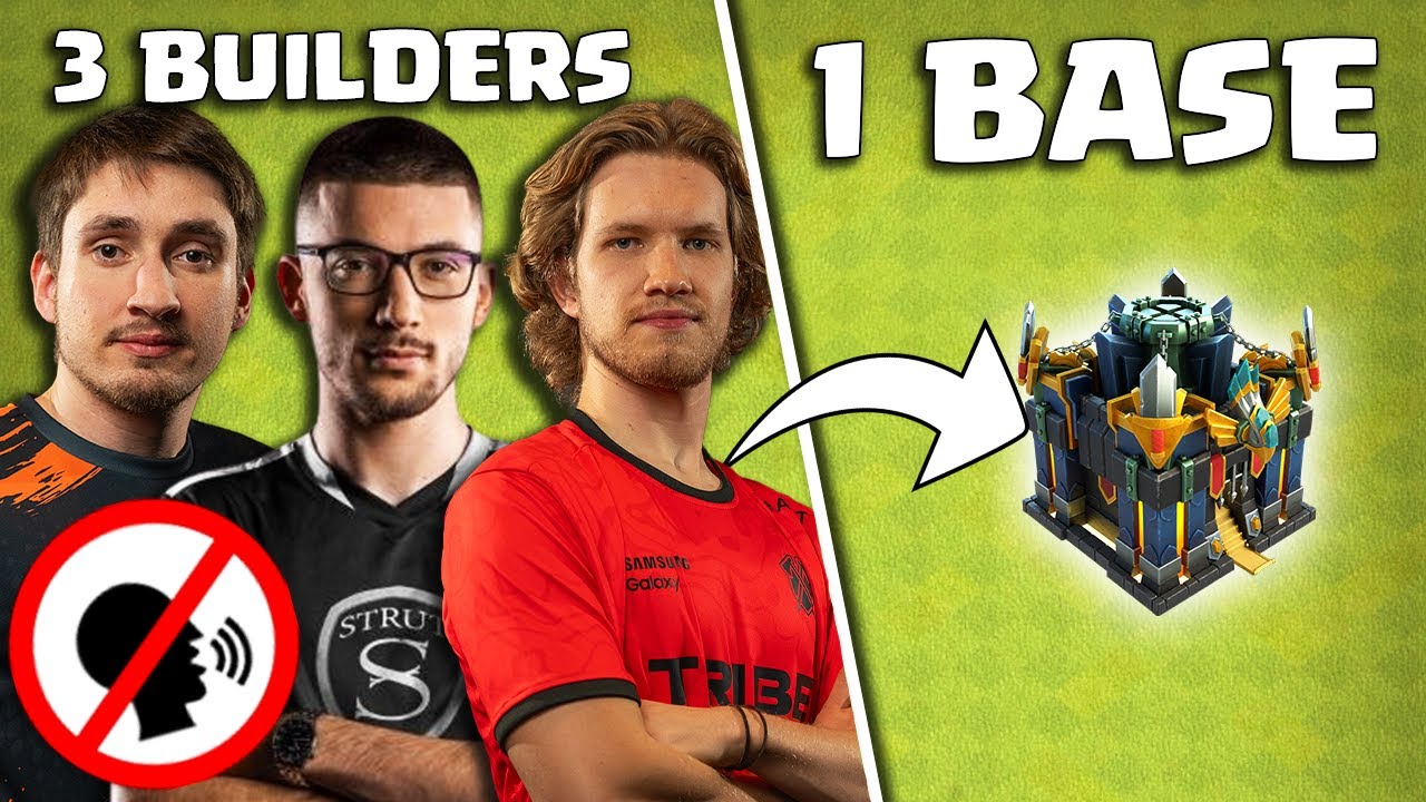 3 Pros make a CoC Base… ❌Without Talking!❌