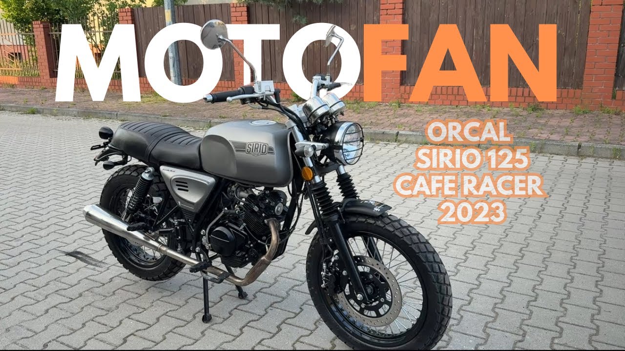 Orcal Sirio 125 Cafe racer 2023 MOTOFAN MOTOCYKLE ŚCINAWA