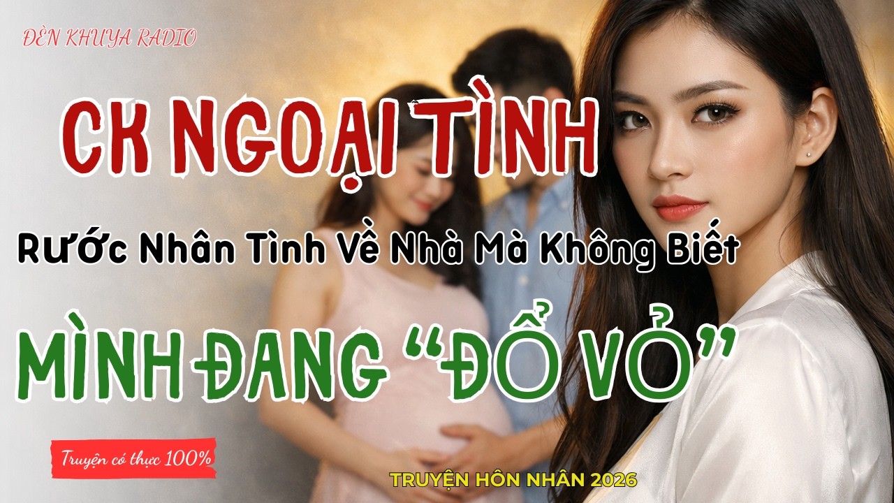 Truyện Ngắn: Vén Màn Sự Thật - Chồng Ngoại Tình Rước Nhân Tình Về Nhà Mà Không Biết Mình Đang Đổ Vỏ.