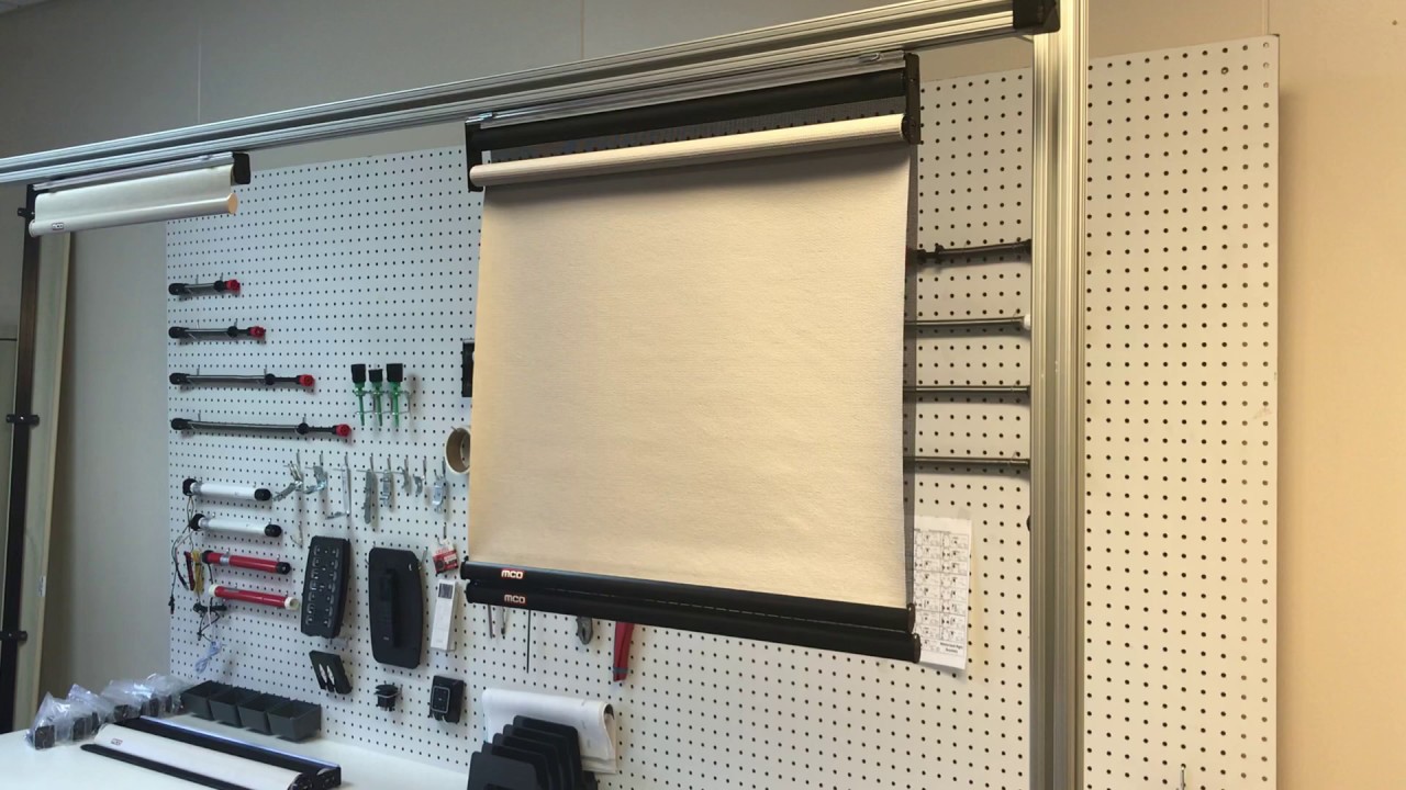 MCD 1700 Series Roller Shade - Manual Adjustment (Speed and Upper Set Point) Instructions