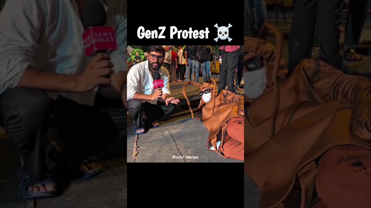 GenZ Protest Core! 😂💀 | Jantar Mantar Superhero Protest & Funny Moments 🔥 #genz #funny #protest