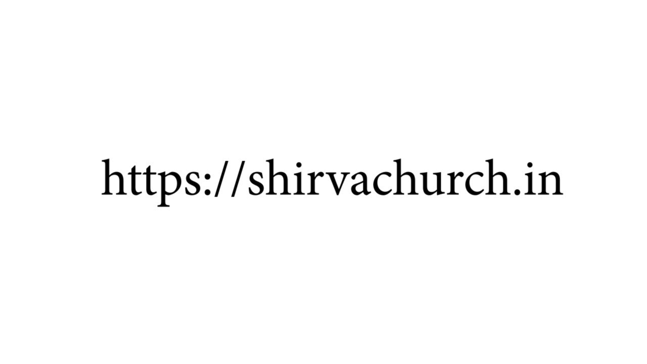 Shirva Church Website Launch Promo
