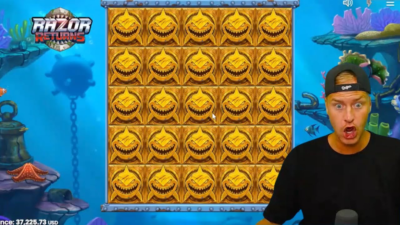 TOP 5 RECORD WINS OF THE DAY 🔥 COLOSSAL 16708X JACKPOT HIT ON RAZOR RETURNS SLOT